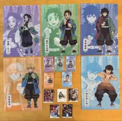 ファミマ 鬼滅の刃 アクリルチャーム　ステッカー　クリアファイル　全15点セット