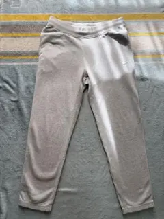 NIKE スウェットパンツ M グレー 刺繍ロゴ イージー仕様