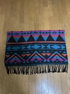 幾何学模様 スカーフ・ショール