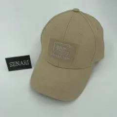 S-1412/サバゲー/グロック　Glock　ミリタリーキャップ　帽子/タン