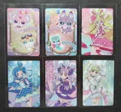 名探偵プリキュア！　キラキラカードグミ　6枚まとめ売り