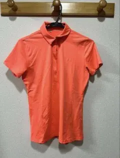 オレンジ ポロシャツ Mサイズ