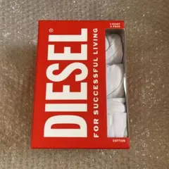 新品 ディーゼルTシャツ ３枚セット 丸首 白Ｌサイズ DIESEL