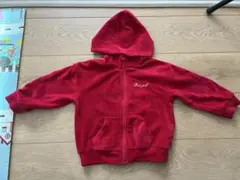 BABYDOLL 赤 フード付きトレーナー 90