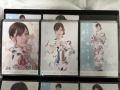 乃木坂46 白石麻衣 2018.July-II 浴衣 生写真 3種コンプ