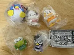 はぴだんぶい キラキラも〜っと⭐︎おうえんフィギュア 5点セット