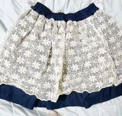 【美品】PRIME PATTERNリバーシブルスカート ネイビーMサイズプラパタ