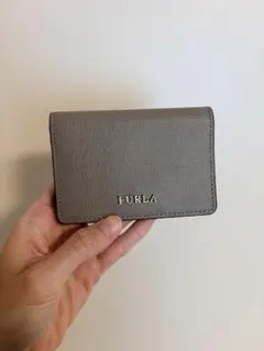 FURLA フルラ 名刺入れ グレージュのサムネイル