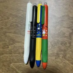 ミッフィー こすると消える ボールペン 4色セット フリクションタイプ 海外限定