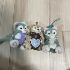 ディズニー ダッフィー ジェラトーニ ぬいぐるみ セット