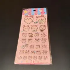 【韓国限定】古本屋 ちいかわ5サイズステッカー シール ぷっくり