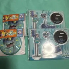 Happyくじ ズートピア2 G賞 アクスタ I賞 缶ミラー ゲイリーセット