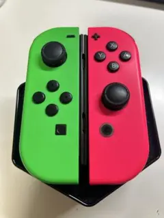 【動作確認済み】Nintendo Switch Joy-Con グリーン/ピンク