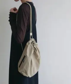 ◆新品◆ジーナシス eL+1 Knapsack ナップサック ベージュ おねさん ◇新品◇ジーナシス eL+1 Knapsack ナップサック ベージュ おねさん