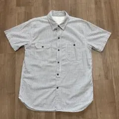 ☆ OSHKOSH オシュコシュ　半袖　ストライプ　ワークシャツ　☆のサムネイル
