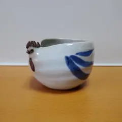 ニワトリ 鶏 貫入 茶碗のサムネイル