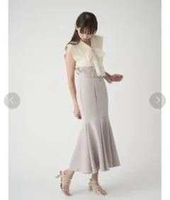 【スナイデル】フロントボタンマーメイドスカート 1