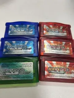 t*y様 ポケットモンスター GBAソフト 6本セット