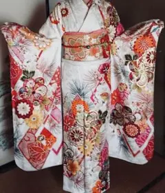 振袖7点セット 紫白 158cm 小柄さん向け - メルカリ
