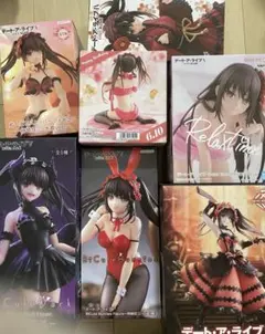 時崎狂三 夜刀神十香 AMP 猫耳メイド Desktop Cute フィギュア②