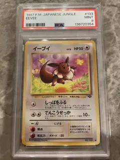 イーブイ 旧裏 PSA9 ジャングル