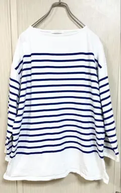 chocol raffine robe カットソー ストライプTシャツ Free
