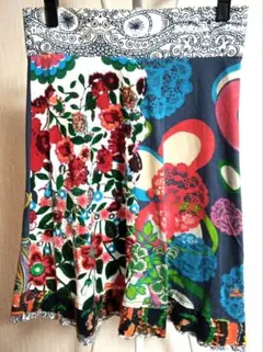 Desigual フレアスカート 総柄のサムネイル