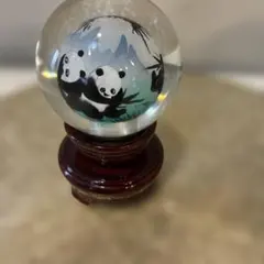 水晶玉 ガラス玉 七福神 縁起物の置物 - メルカリ ガラス玉 七福神 工芸品