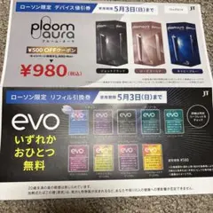 ローソンサンプルたばこ引換券
