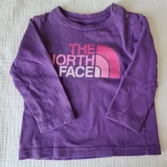 THE NORTH FACE 紫 長袖Tシャツ