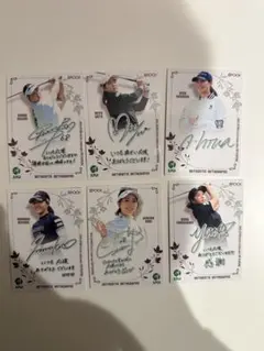 EPOCH 2025 JLPGA TOP PLAYERS プロモカード3枚セット