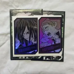 鬼滅の刃 キャラクターズホロカードコレクション 伊黒小芭内 甘露寺蜜璃 セット