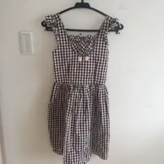 ギンガムチェック ワンピース