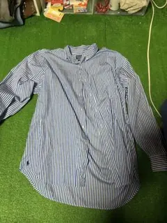 Polo Ralph Lauren 長袖シャツ 青白ストライプ