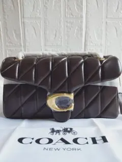✨COACH✨ タビーショルダーバッグキルティングブラック26CP150新品‼️