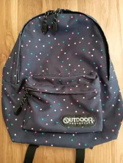 OUTDOOR PRODUCTS ドット柄リュック