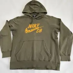 Nike SB オリーブ パーカー Lサイズ　ナイキ　パーカー　NIKE 綿生地