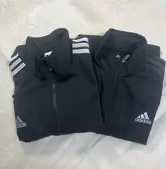 adidas ジャージ M ブラック　2枚セット