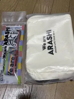 嵐 We are ARASHI ポーチ フォンタブストラップ コースター - メルカリ