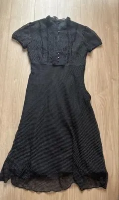 COMME CA ISM ワンピース 黒 ブラック 子ども用