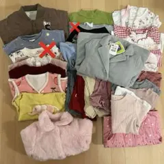 90 95サイズ 春秋冬 ベビー服 セット　新品含む　まとめ売り　女の子