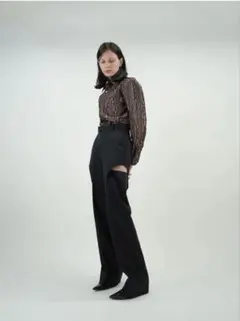 Todayful Openshoulder Jacquard Blouse - メルカリ