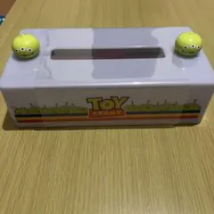 ディズニーランド　トイストーリー　ティッシュケース　リトルグリーンまん