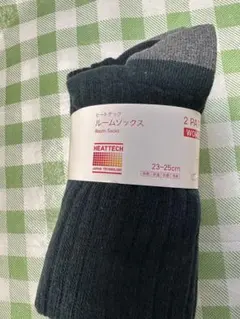 ユニクロ　ヒートテックルームソックス 23-25cm 2足セットのサムネイル