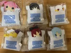 【希少】魔法少女 まどかマギカ ミニミニぬいぐるみ ローソン 6点セット
