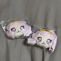 【2個セット】プリキュア ガチャガチャ ぬいぐるみクリップ パフ