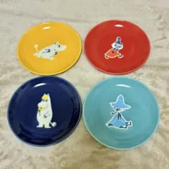 【新品未使用】ムーミン デザート皿〈4枚セット〉