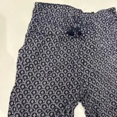 キッズ ロングパンツ 幾何学模様 ネイビーのサムネイル