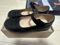 黒のマリーヌシューズ　24.5cm