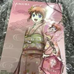 銀魂　神楽　ip書店 アクリルキーホルダー　特典　ブロマイド　TSUTAYA